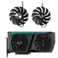 2 Pack 100mm GAA8S2U CF1010U12S 045A 4 Pin RTX 3070 Gpu Cooler For Zotac Gaming Geforce RTX 3070 Amp Holo Graphics Cooler