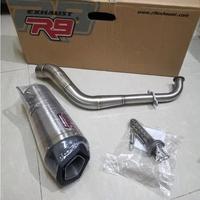 KNALPOT R9 RACING ALPHA SERIES YAMAHA NMAX 155 OLD FREE DB KILLER ORIGINAL 100%