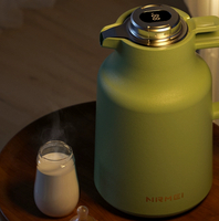 保溫壺家用大容量熱水瓶新款暖水壺玻璃內膽暖水保溫瓶熱水壺2升