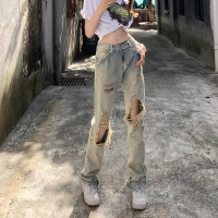 Cowgirl - กางเกงยีนส์ขากว้างย้อนยุคสำหรับผู้ชาย กางเกงทรงหลวม ใหม่ สวย พฤษภาคม 2023 2015