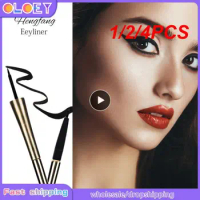 1/2/4PCS Hengfang Liquid Professional Eyeliner Makeup Golden Double Ended Eyeliner Make Up Long Lasting WaterproofEye Liner