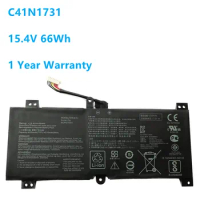C41N1731 C41N1731-2 Laptop Battery for Asus ROG Strix Gl704 GL504GM GL504GW GL504GS G515GV GL704GM 15.4V 66Wh