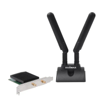 【EDIMAX 訊舟】AX3000 Wi-Fi 6 + 藍牙5.0 PCIe 無線網路卡