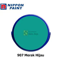 Nippon Paint Vinilex Cat Tembok Interior dan Eksterior 25 Kg (Ready semua warna) 907 MERAK HIJAU