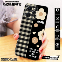 Case For XIAOMI REDMI 12 - casing XIAOMI REDMI 12 Flowr - Case Custom - Case Pro Camera - Softcase -