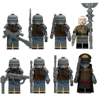 Minifigures Quân Đoàn Tử Thần Krieg, Tương Thích Với LEGO, Warhammer 40k Quân Đoàn, Đồ Chơi Khối Xây