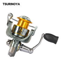 TSURINOYA Long Casting Spinning Reel FS 2000 3000 Metal Spool Fishing Coil Reel 7kg Max Drag Ultralight Bass Reel