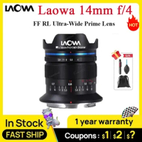 Venus Optics Laowa 14mm f/4 FF RL Ultra-Wide Prime Lens for Sony E Canon RF Manual Focus Mirrorless Camera Nikon Z E Leica L M