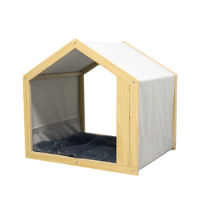 Breathable Indoor Dog House Crate Wooden Large Dog House Designs Cat Puppy House For Large Dogs