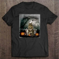 Cat Family Halloween Men T-Shirt 4XL 5XL Tops Tee Shirt men summer tshirt male tee shirt 4XL 5XL drop shipping