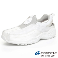 【MOONSTAR 月星】男鞋專業護士鞋(白)