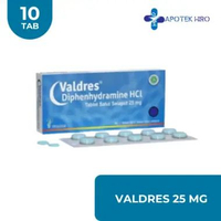 VALDRES 25 MG 1 BOX 10 TABLET