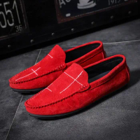 Size 38-48 Men Casual Shoes Car Shoes Slip On Loafer Big Size Travel Moccasin