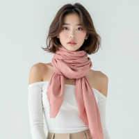 【Nature My Body】母親節禮物 純色STOLE系列 Cashmere  Stole 山羊絨披肩(印度喀什米爾輕薄圍巾)