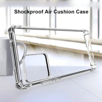 Air-cushion Case for Motorola Moto Edge 50 Pro 5G Cover Soft Crystal TPU Shockproof Anti-slip Transparent Shell Fundas 휴대폰 케이스
