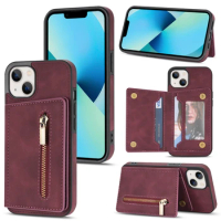 New Style Case For Apple IPhone 13 Pro Leather Wallet Flip Cover Dustproof Fashion Magnet Phone Case For IPhone 13 Mini Coque