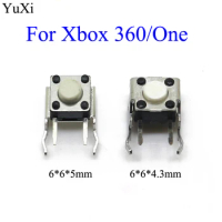 YuXi Replacement Repair Parts LB RB Switch Bumper Joystick Button for Xbox 360 /one Controller 6*6*5MM / 6X6X4.3 MM