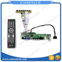 M6-V5.1 LCD TV controller board support VGA AUDIO AV USB TV for 10.1 inch 1024X600 B101AW06 V1 LP116WSA-TLA1 free shipping