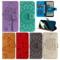 3D Embossed Pattern Flip Case For Honor X7 X7A X8 X8A X9A X9 Book Stand PU Leather Wallet Cover With Card Holder Wrist Strap