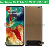 incell quality 6.55'' Display For Xiaomi Mi 11 Lite M2101K9AG LCD Touch Screen Digitizer Assembly For Xiaomi Mi 11 Lite 5G lcd