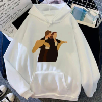 Titanic hoodies women streetwear Korean style graphic anime sweatshirts tracksuit female long sleeve top Hooded Shirt