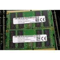 1Pcs Notebook Memory For MT RAM 16G 16GB 2RX8 PC4-3200AA-SE1 DDR4 3200 MTA16ATF2G64HZ-3G2E1