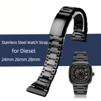Stainless Steel Watch With Metal Chain Accessories Suitable For Casio Huawei Seiko Diesel Bracelet 22mm 24mm 26mm 28mm