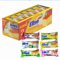 泰國Ellse小蛋糕 多種口味 椰子/香草/香蘭/草莓/巧克力/香蕉 整盒(24入)