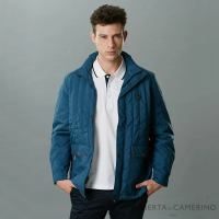 【ROBERTA 諾貝達】魅力首選 內裡舖棉夾克外套(藍綠)