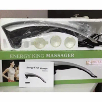 Máy Massage cầm tay LC2007AA 3 đầu xoa bóp đấm lưng , giảm đâu thư giãn