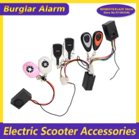 Universal Electric Scooter Security Remote Control Burglar Anti-theft Alarm 36V/48V/60V For Sealup Accessories
