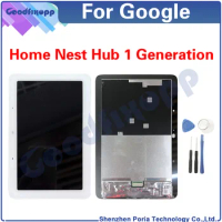 100% Test AAA For Google Home Nest Hub 1 Generation LCD Display Touch Screen Digitizer Assembly Replacement