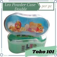 Leo Powder Case Tempat Bedak Double