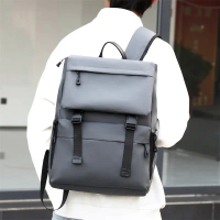 2024 Winter New Casual Backpack Cross-border Leather Backpack Student Backpack Fashion Business Back