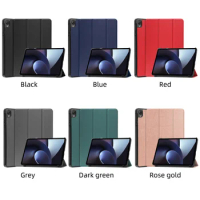 100pcs/lot For Oppo Realme Pad Air 2022 Ultra Slim Custer 3 Folding Stand Book Style Leather Case For Realme Pad 10.4 2021
