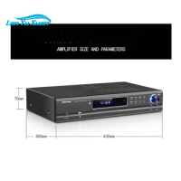 220V Bluetooth Amplifier AV-985 650W 5.1 Channel Amplifier Home Theater Audio High Power Home Fever Ktv Amplifier Karaoke