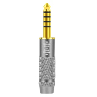 Geekria Apollo 4.4mm Balanced Male to 3.5mm Balanced Female Gold-Plated Adapter Compatible with Sony