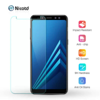 Screen protector glass for samsung A8 2018 A6plus A8plus 2018 tempered glass for Samsung galaxy A3 A5 A7 2016 2017 A5 A7 2018