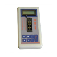 Professional Integrated Circuit IC Tester Transistor Tester Online Maintenance Digital LED Transistor IC Chips Tester(A)