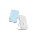 idmix Q10 SE 10000 MagSafe 磁吸無線行動電源 10000mAh 白色/水藍色