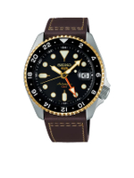 นาฬิกาข้อมือผู้ชาย Seiko 5 Sports Skx Series Gmt รุ่น SSK036K สีดำ