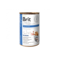 Brit咘莉-犬貓用處方系列罐頭-照護調理配方-鮭魚 400g (100291) x 6入組(購買第二件贈送寵物零食x1包)