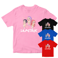 เสื้อยืด Kpop Demon Hunter Huntrix รุ่นที่ 2 สำหรับเด็ก/คู่รัก/ชุดครอบครัว