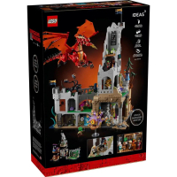 1+1組 樂高LEGO-IDEAS系列-龍與地下城紅龍傳奇 21348+寶箱怪Mimic Dice Box