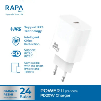RAPAtech  Charger PD20W & Line+ MFi C to Lighting 27W - CH1060
