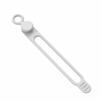 【原家居】矽膠束帶 集線器-10入(綁帶 耳機線束帶 整線器 固定繩 繞線器 理線器 矽膠綁帶 捲線器)