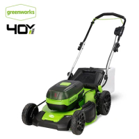 Greenworks 40V Rechargeable Hand Pusher Mower Lawn Mower Professional Model Lawn Mower Home Mower Push Mower Villa with Mower