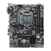 DVI Ports LGA1151 PC Mainboard 100M Network Micro-ATX DDR4 Motherboard H310 Computer Motherboard VGA/HD-compatible/