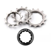 Cassette Bicycle Ratchet Cog 11 12 13T Sprocket 12 8 9 10 11 Speed Pinion Bike Cogset Single Speed Freewheel Adapter Accessories