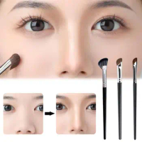 Multifunctional Makeup Brushes Half Sector Nasal Shadow Beauty Cosmetic Fiber Brush Tools Model Women Artificial 3 Soft X8W9